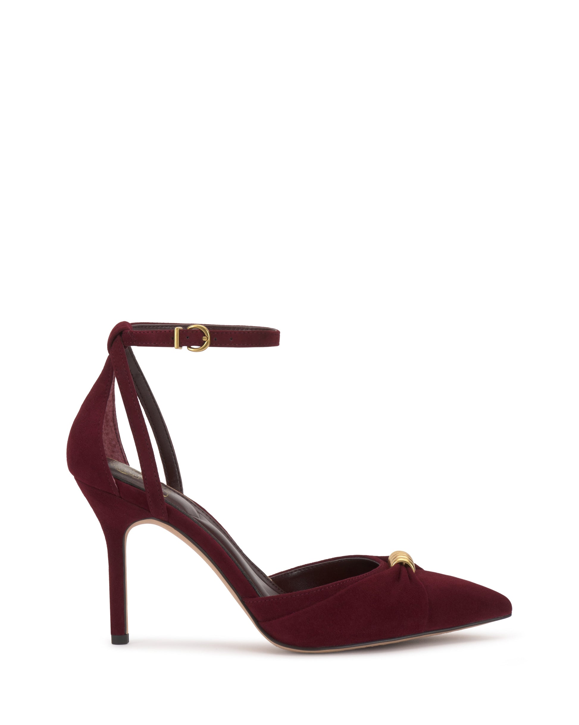Vince Camuto Mallie Pump Pomegranate Suede