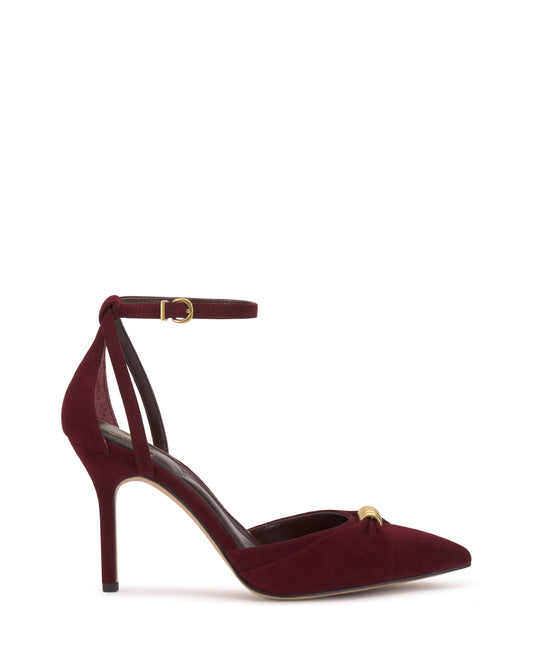 Vince Camuto Mallie Pump Pomegranate Suede