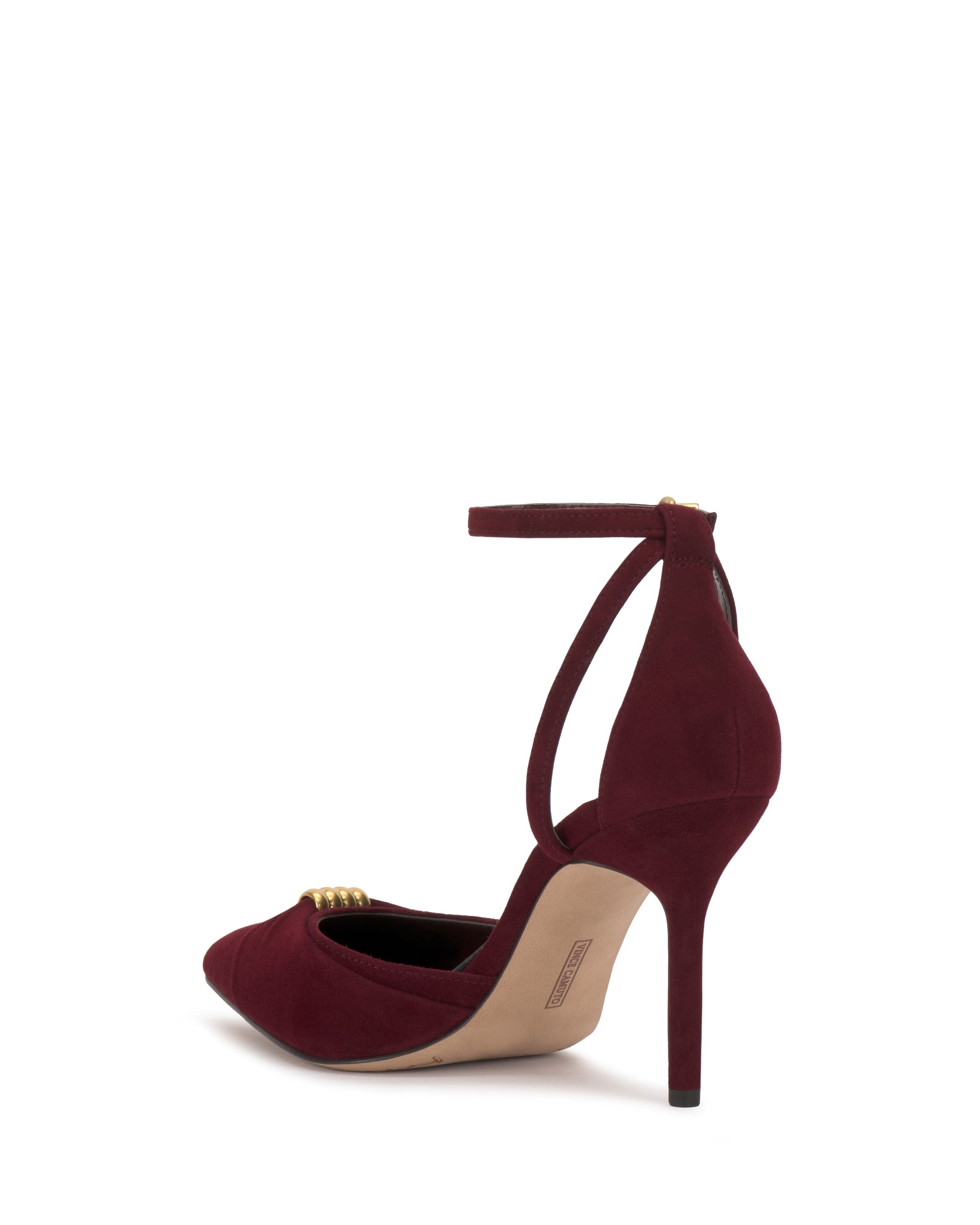 Vince Camuto Mallie Pump Pomegranate Suede