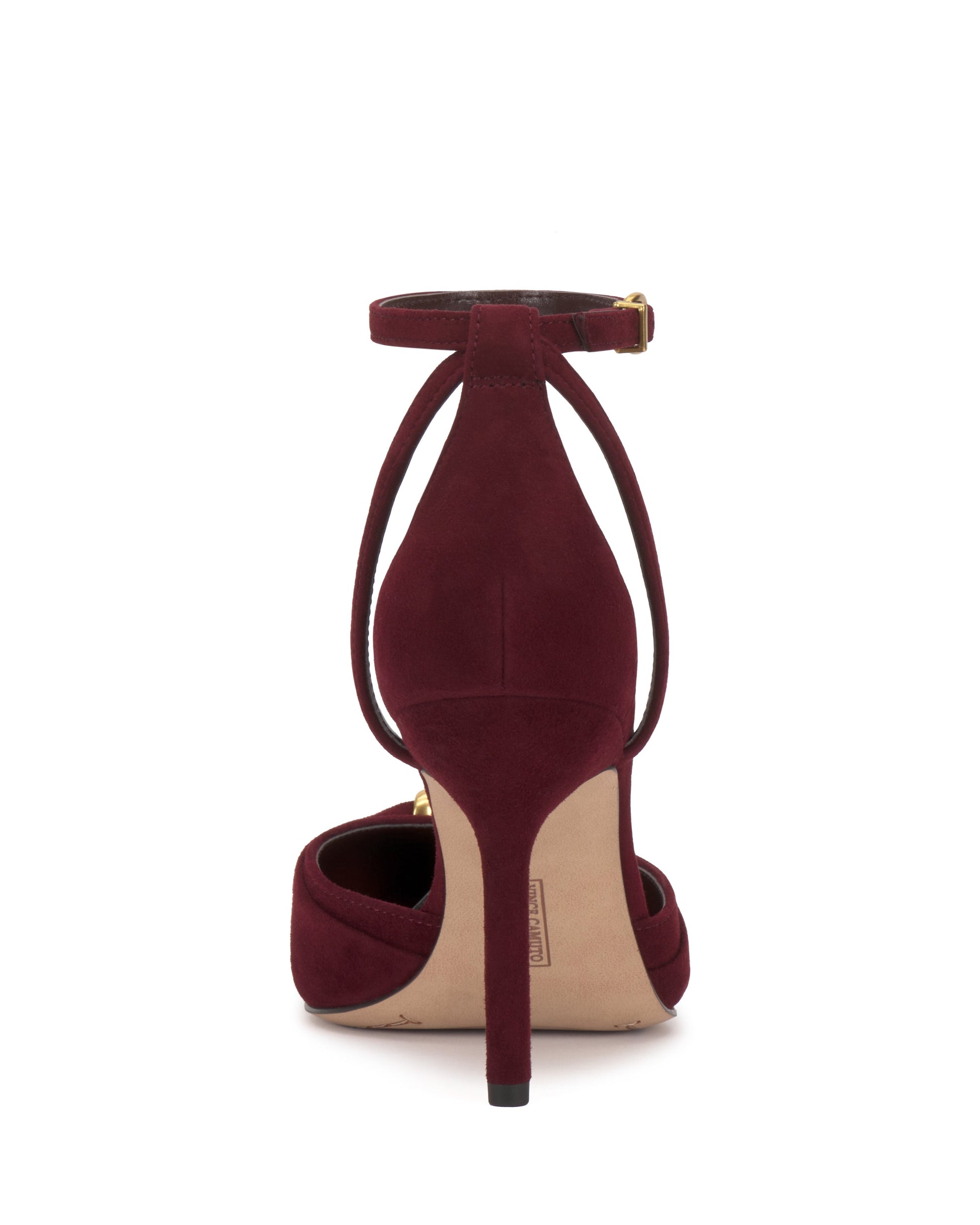 Vince Camuto Mallie Pump Pomegranate Suede
