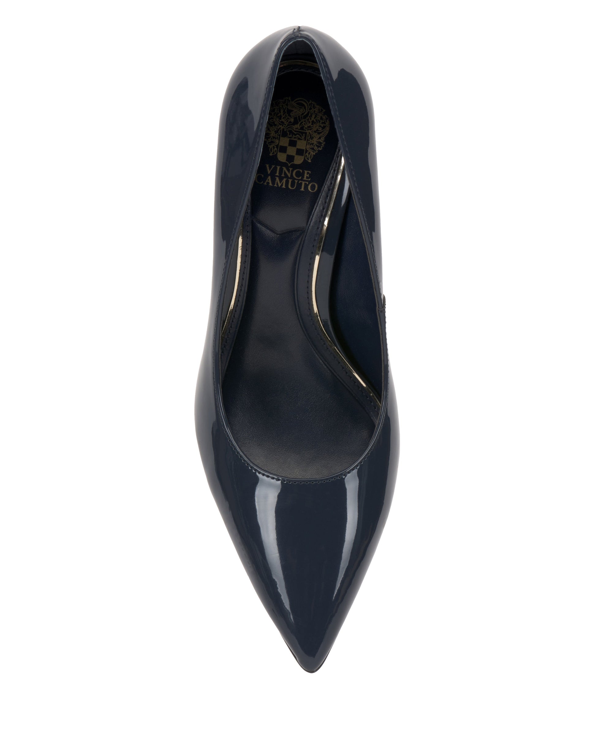Vince Camuto Maisha Pump Deep Navy Patent Leather