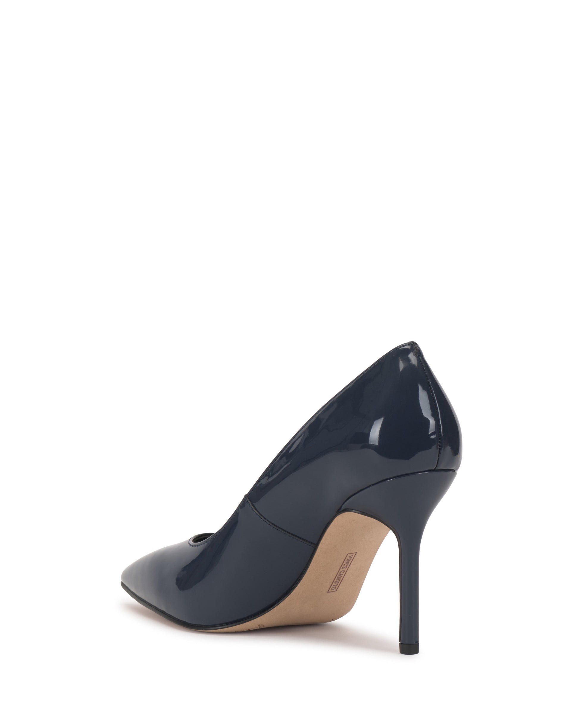 Vince Camuto Maisha Pump Deep Navy Patent Leather