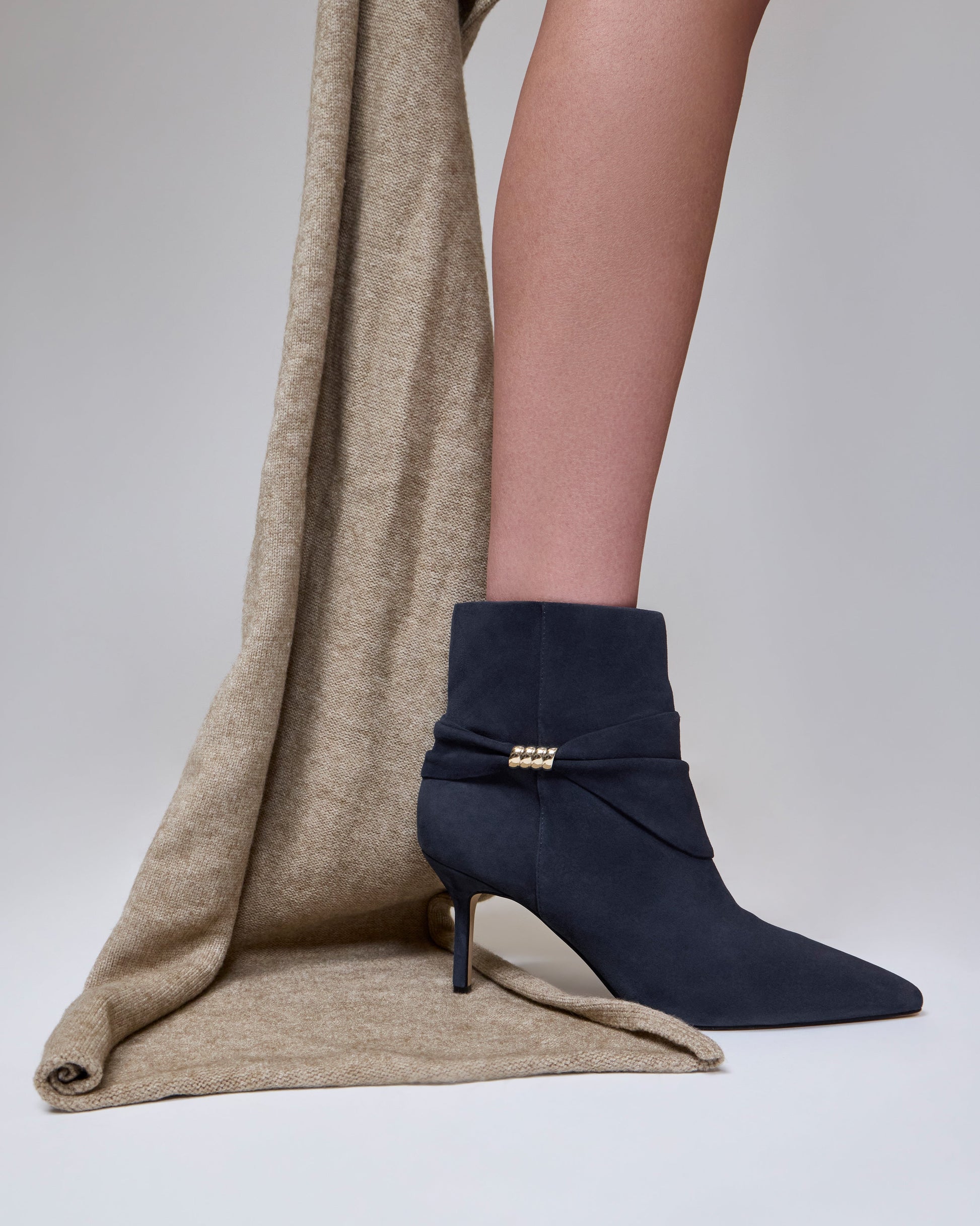 Vince Camuto Murlea Bootie Deep Navy Suede