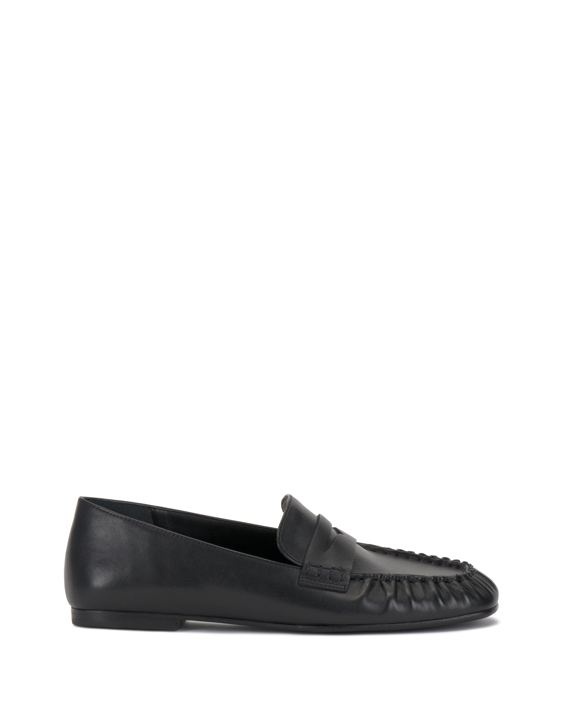 Vince Camuto Paelyn Penny Loafer Black Leather