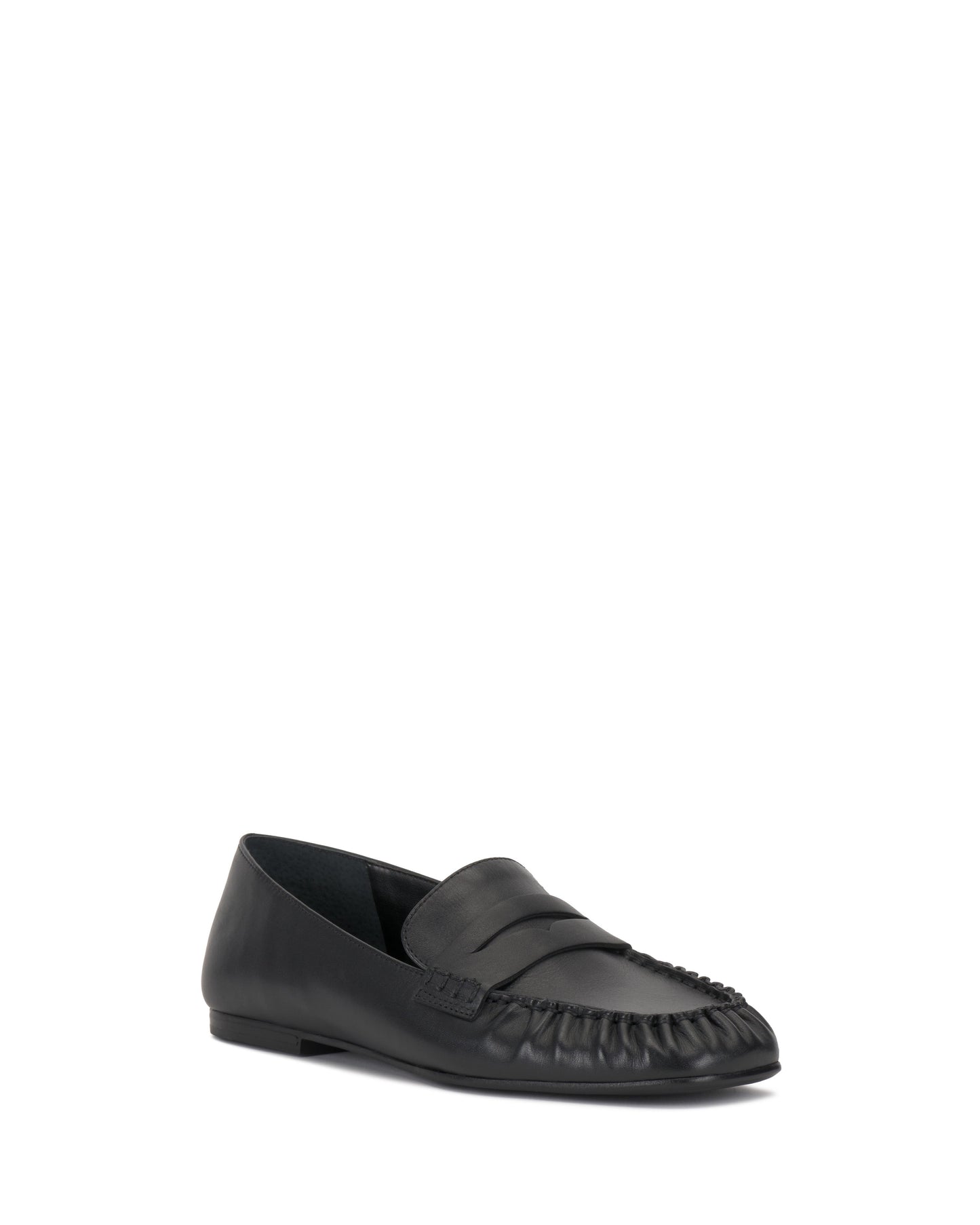 Vince Camuto Paelyn Penny Loafer Black Leather