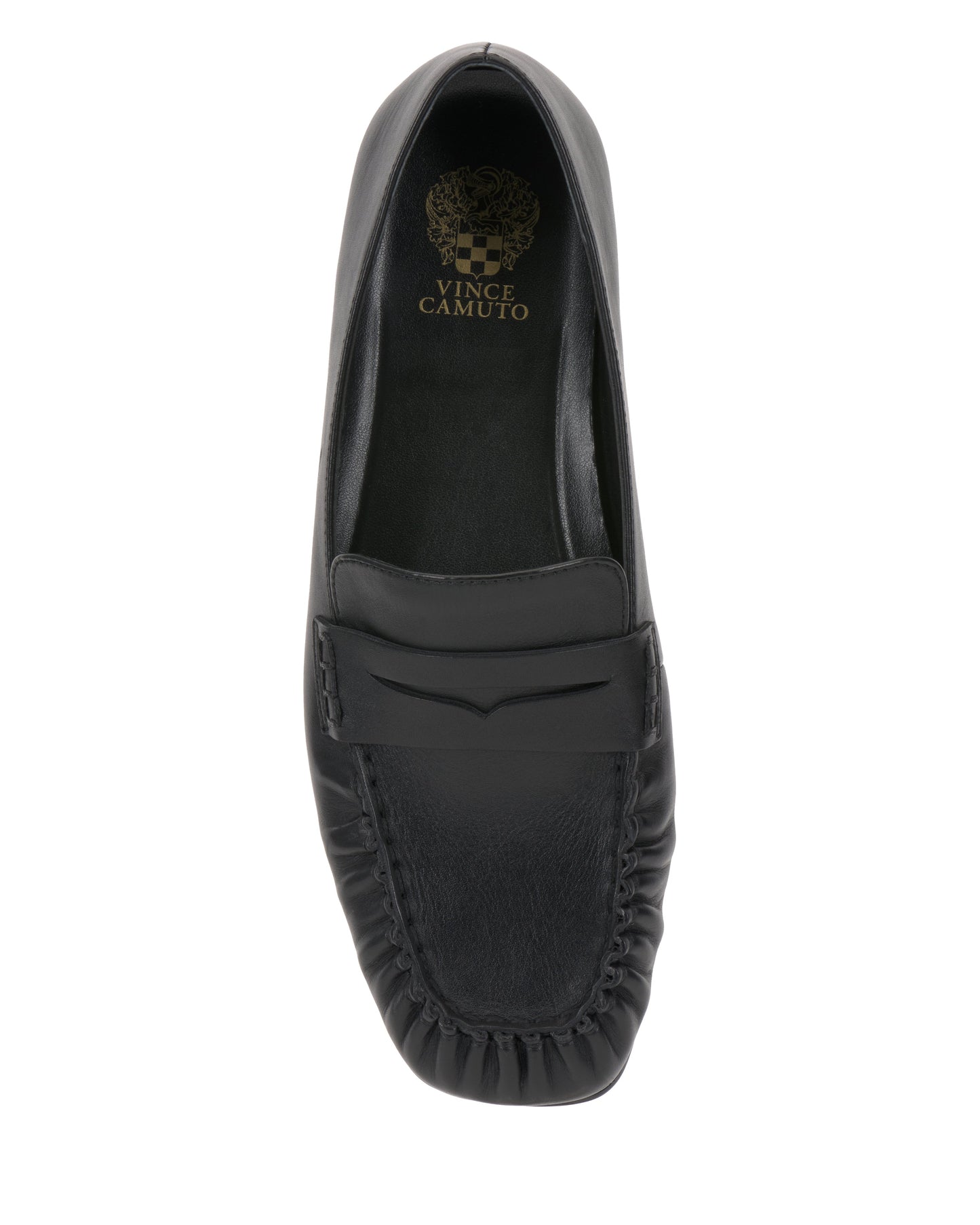 Vince Camuto Paelyn Penny Loafer Black Leather