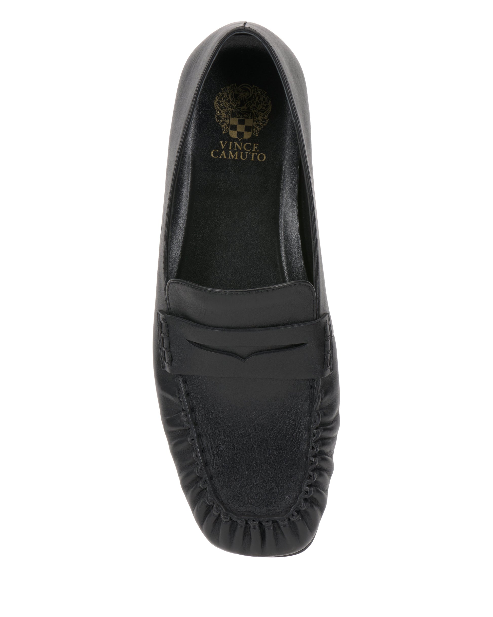 Vince Camuto Paelyn Penny Loafer Black Leather