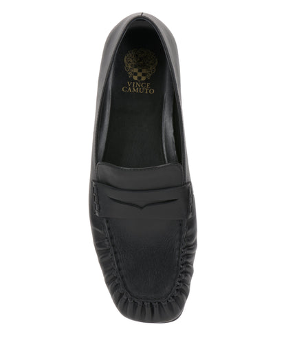 Vince Camuto Paelyn Penny Loafer Black Leather