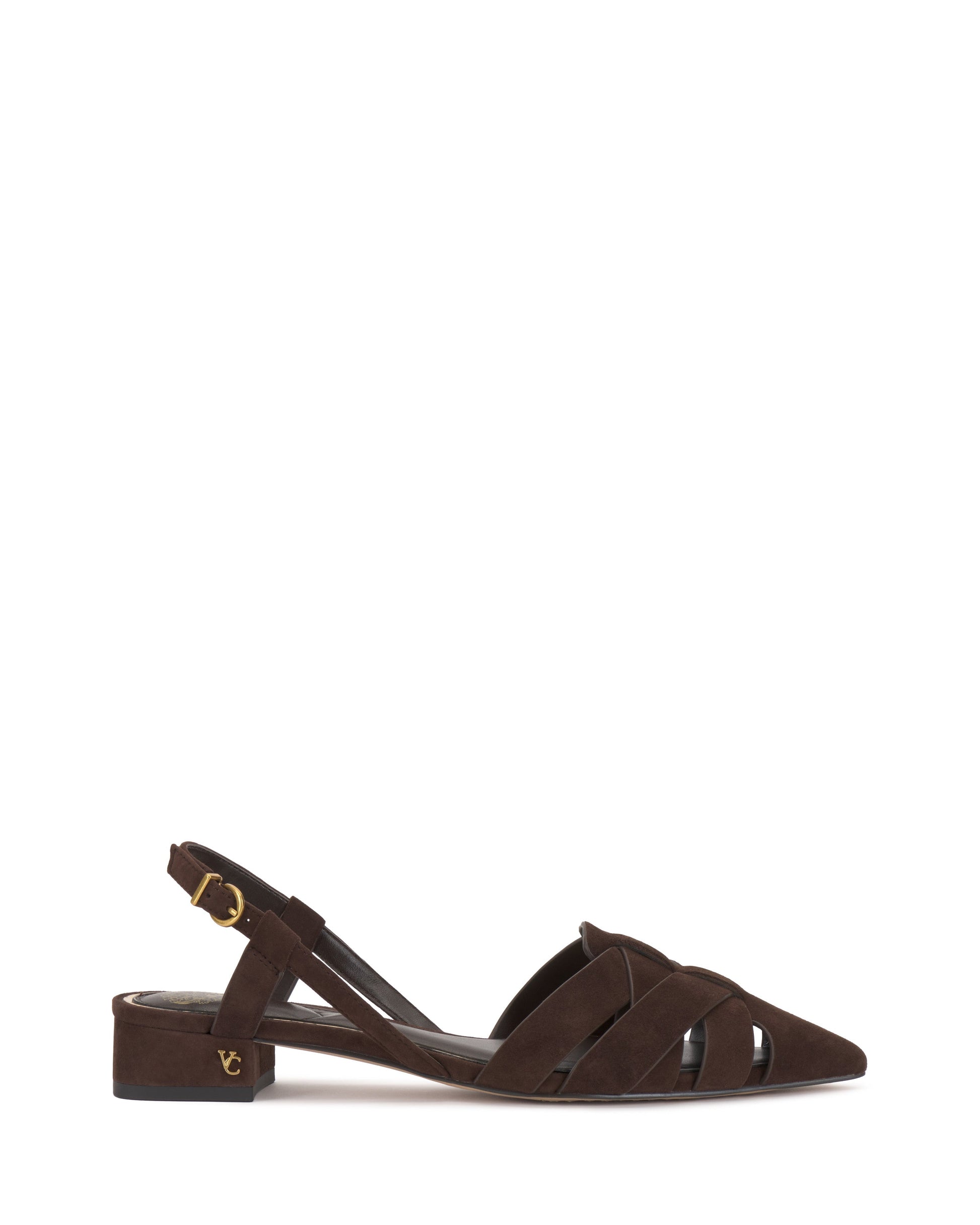 Vince Camuto Vinesha Sandal Brownie Suede
