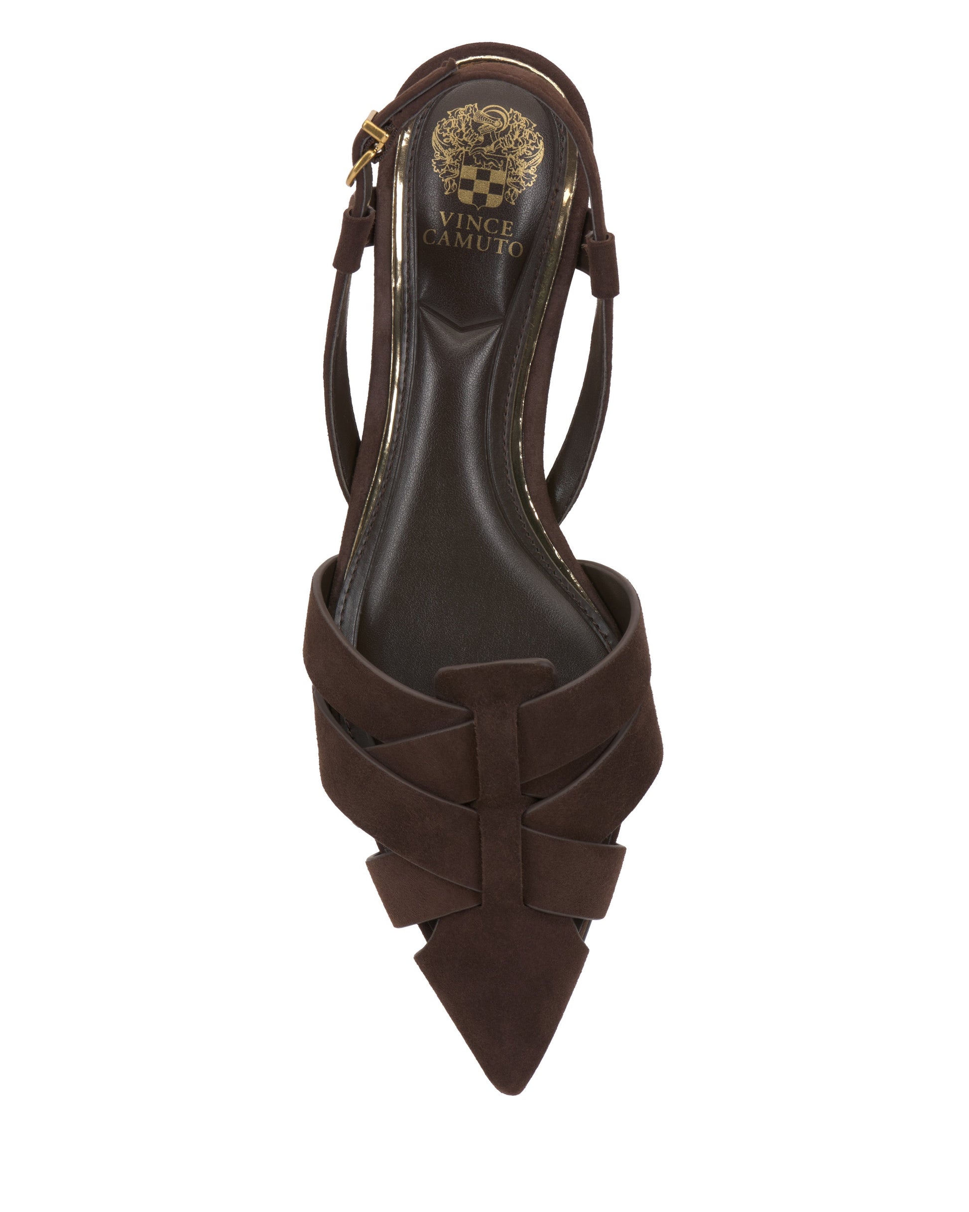 Vince Camuto Vinesha Sandal Brownie Suede