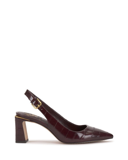 Vince Camuto Hamden Buckle Slingback Pomegranate Red