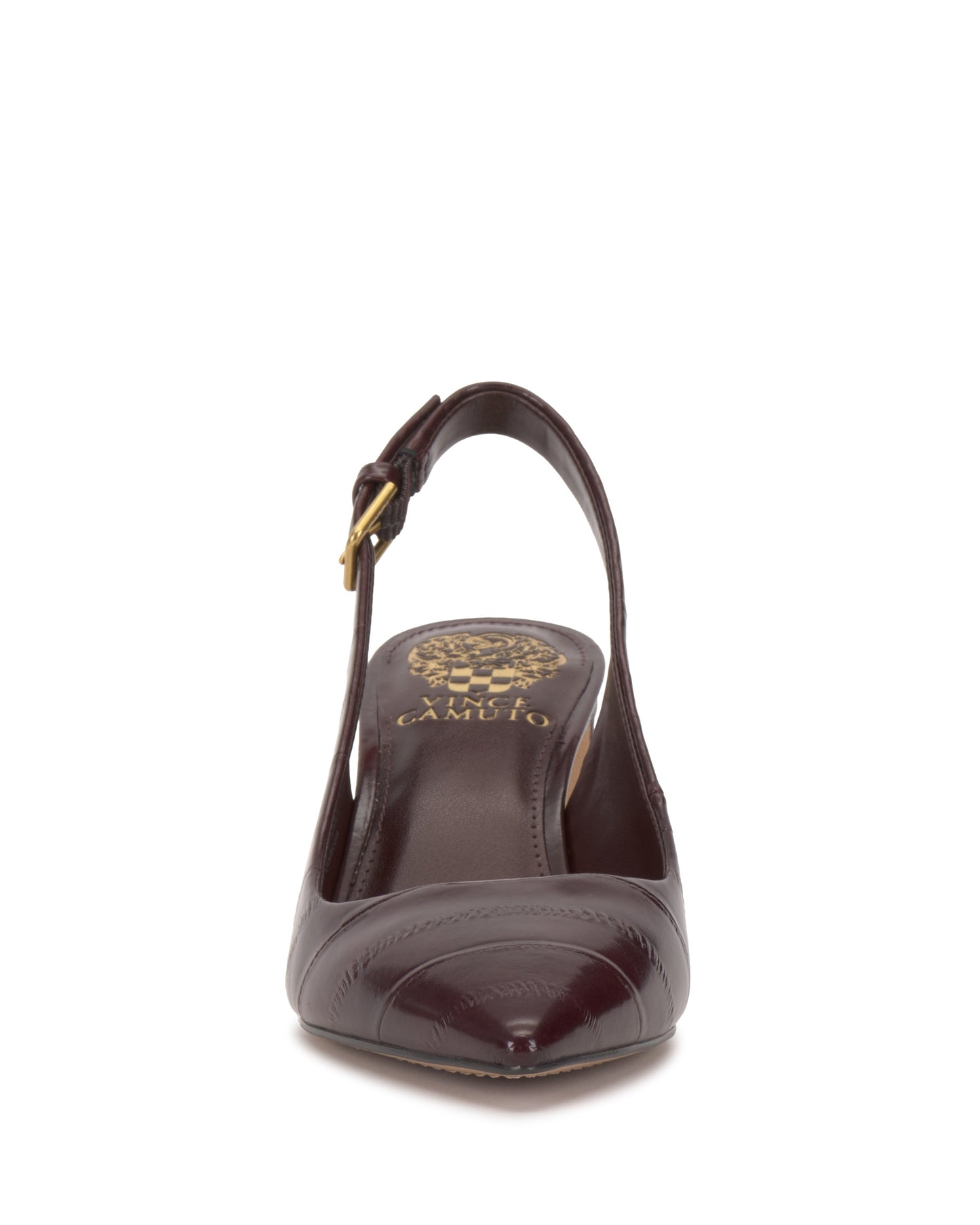 Vince Camuto Hamden Buckle Slingback Pomegranate Red