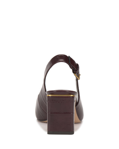 Vince Camuto Hamden Buckle Slingback Pomegranate Red
