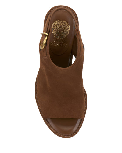 Vince Camuto Fezisha Sandal Burnt Sugar Suede