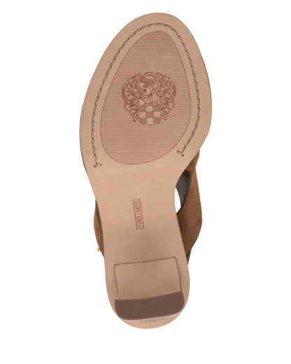 Vince Camuto Fezisha Sandal Burnt Sugar Suede