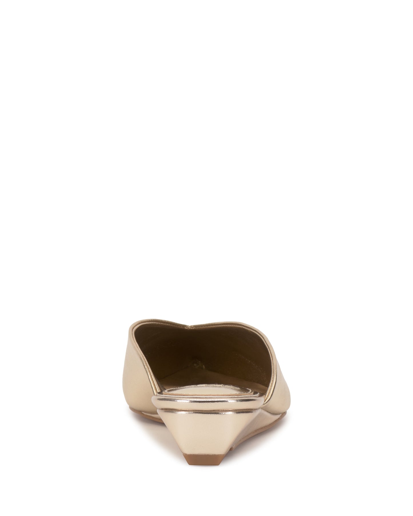 Vince Camuto Vinia Mule Egyptian Gold Metallic Leather