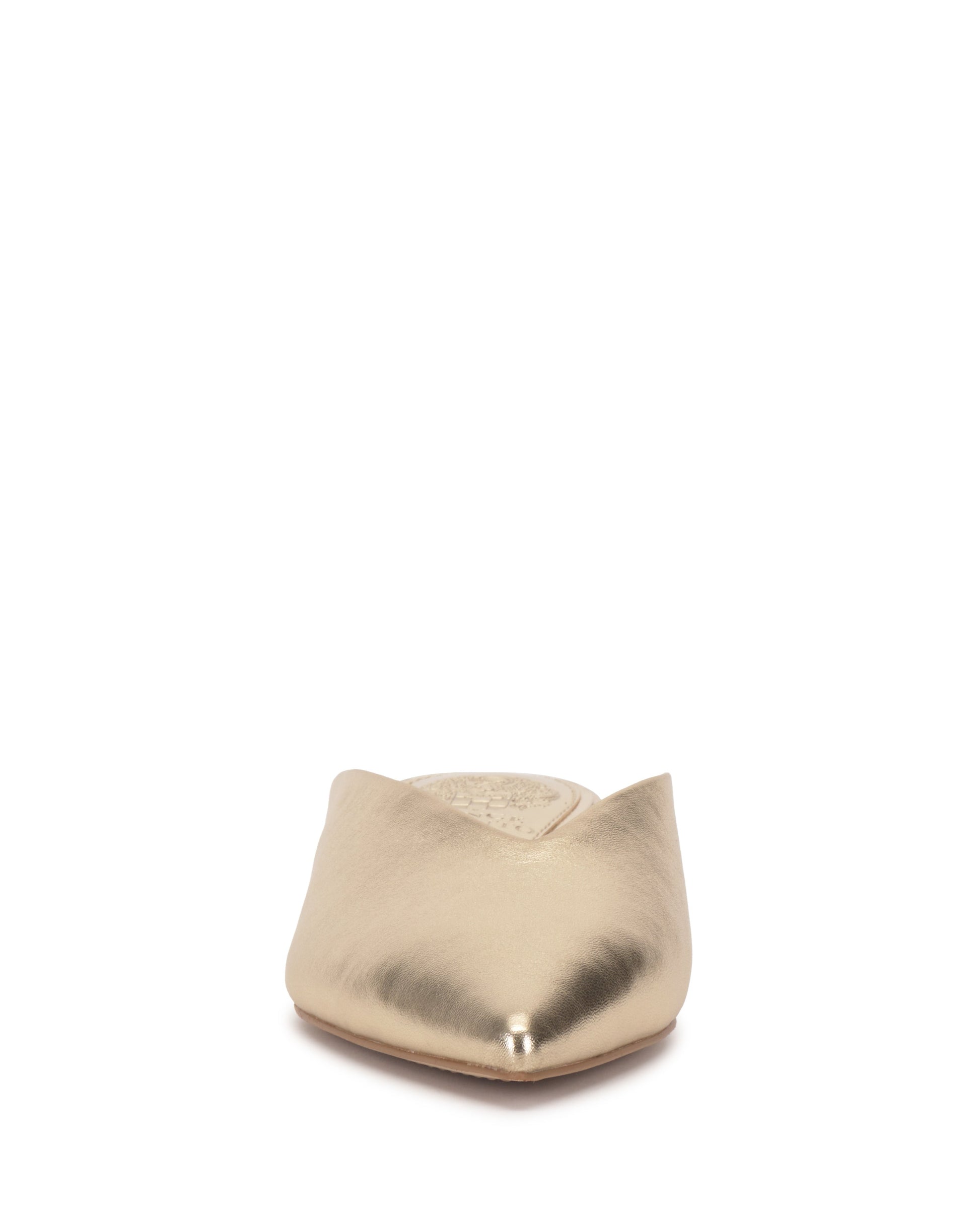 Vince Camuto Vinia Mule Egyptian Gold Metallic Leather