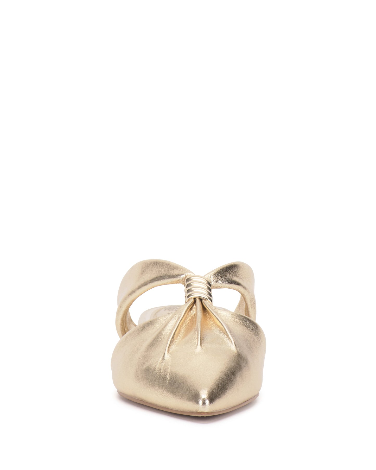 Vince Camuto Vanika Mule Egyptian Gold Metallic Leather