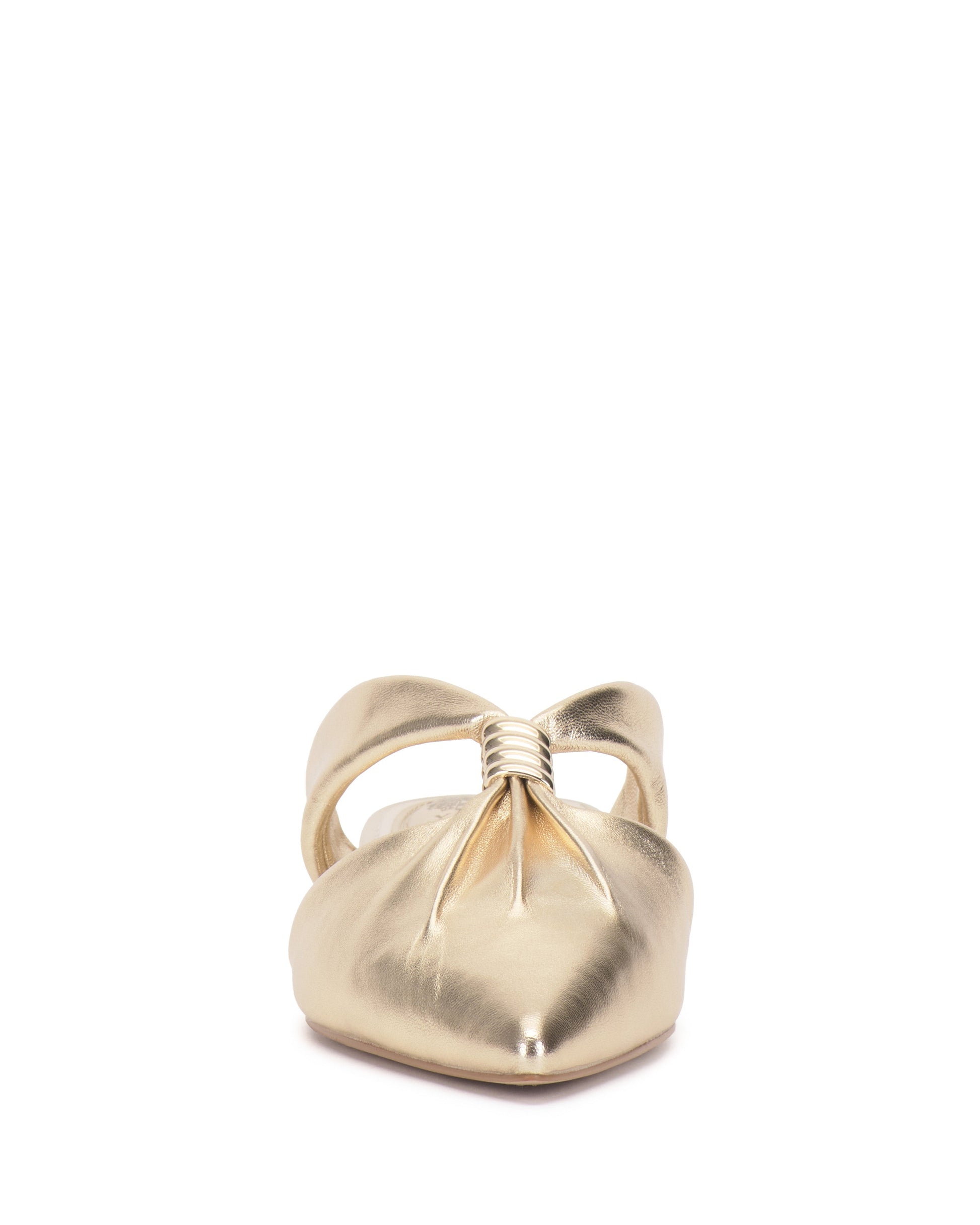 Vince Camuto Vanika Mule Egyptian Gold Metallic Leather