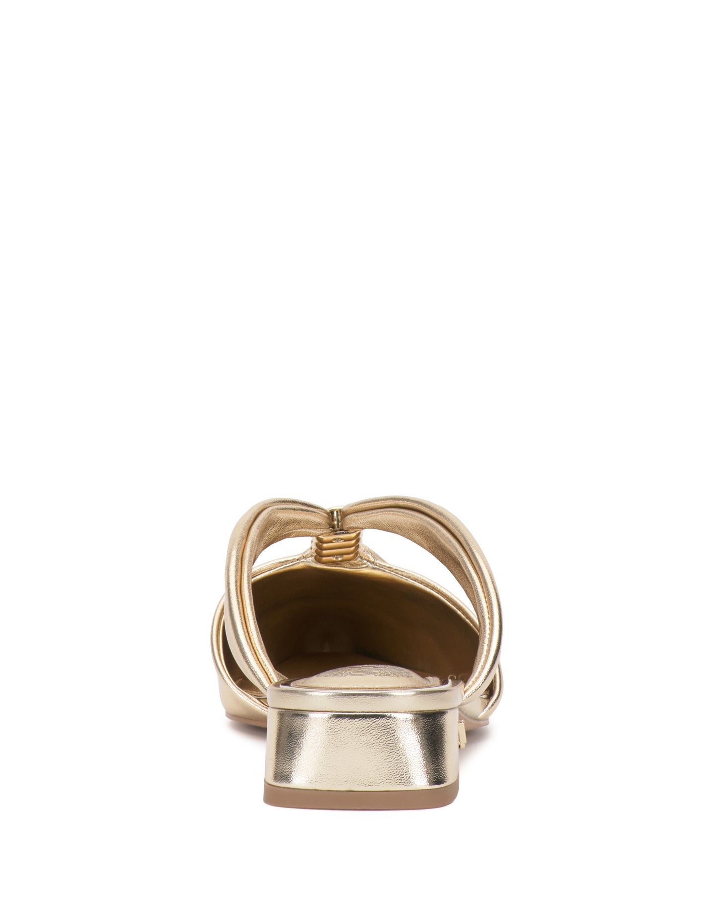 Vince Camuto Vanika Mule Egyptian Gold Metallic Leather