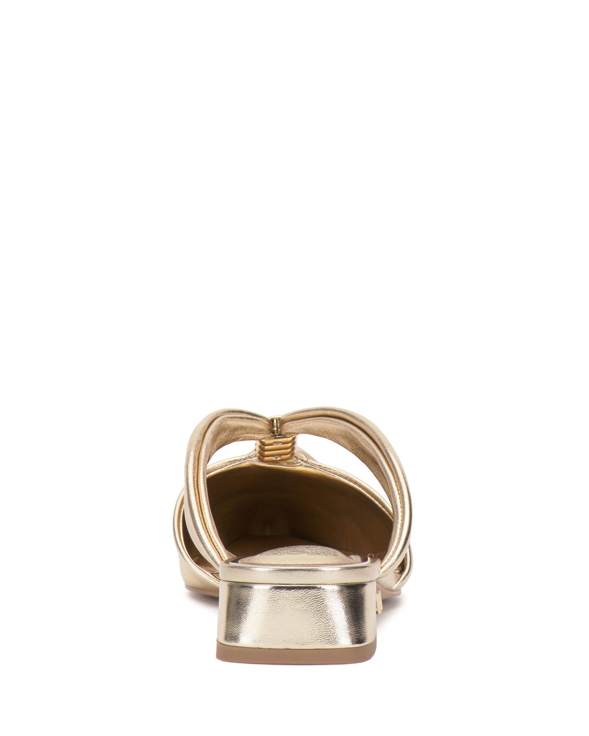 Vince Camuto Vanika Mule Egyptian Gold Metallic Leather