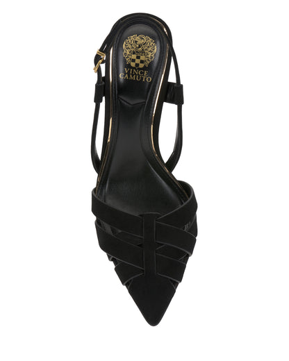 Vince Camuto Marsia Pump Black Suede