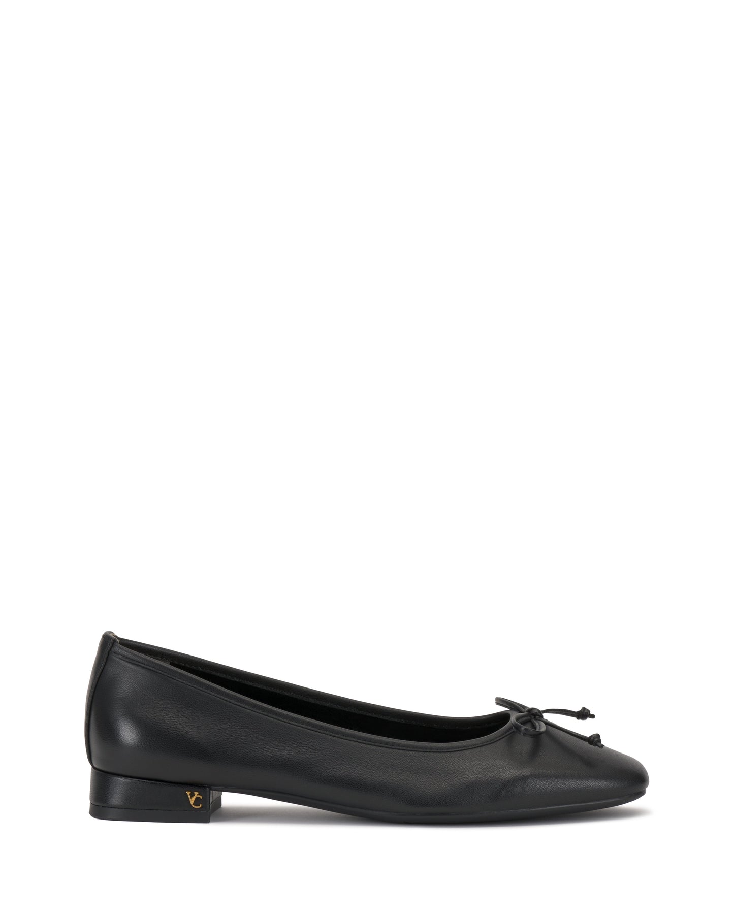 Vince Camuto Jenlea Ballet Flat Black Leather