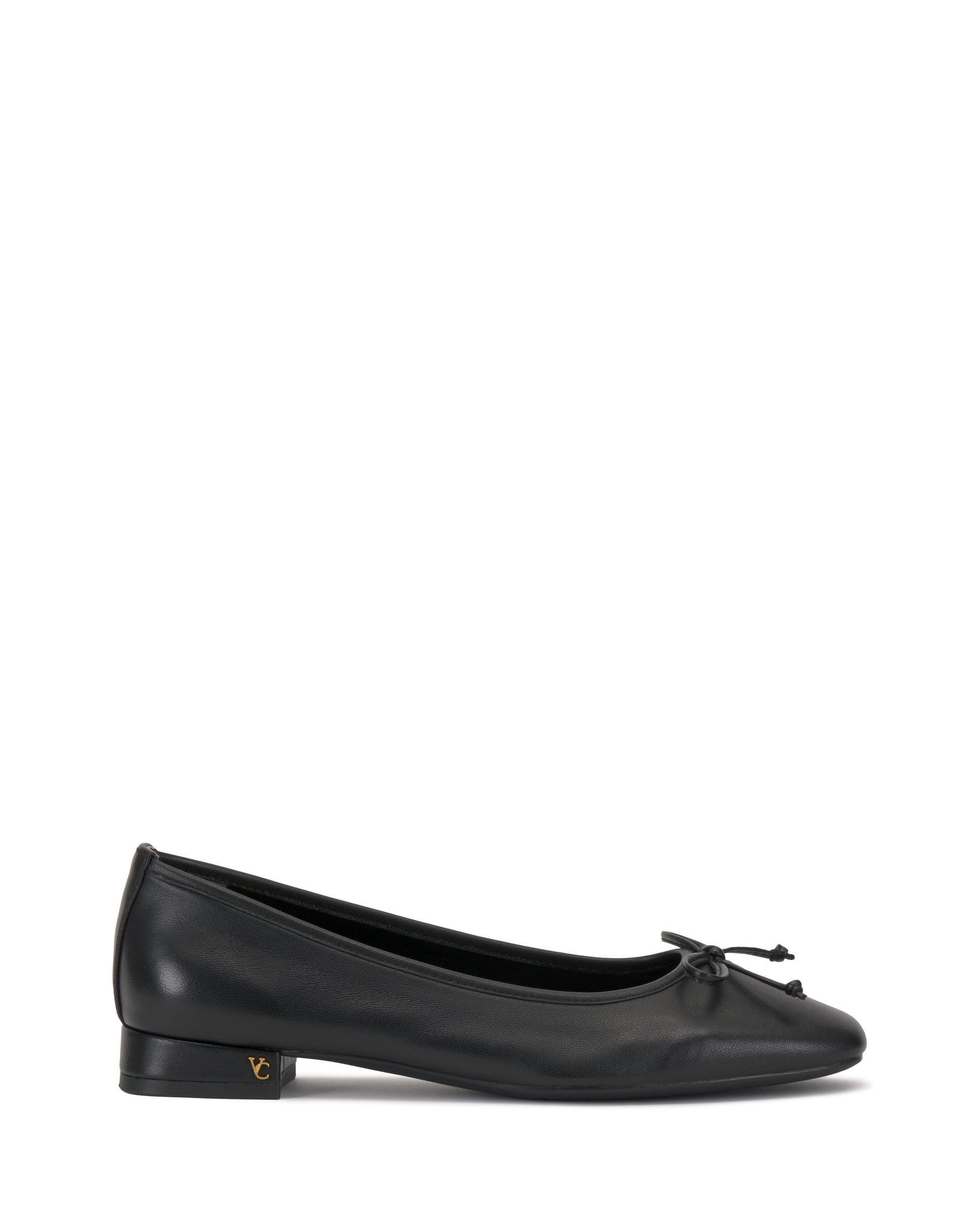 Vince Camuto Jenlea Ballet Flat Black Leather