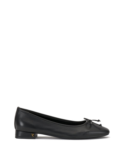 Vince Camuto Jenlea Ballet Flat Black Leather