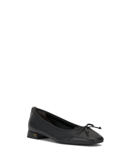 Vince Camuto Jenlea Ballet Flat Black Leather