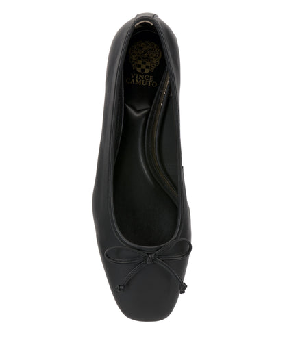 Vince Camuto Jenlea Ballet Flat Black Leather
