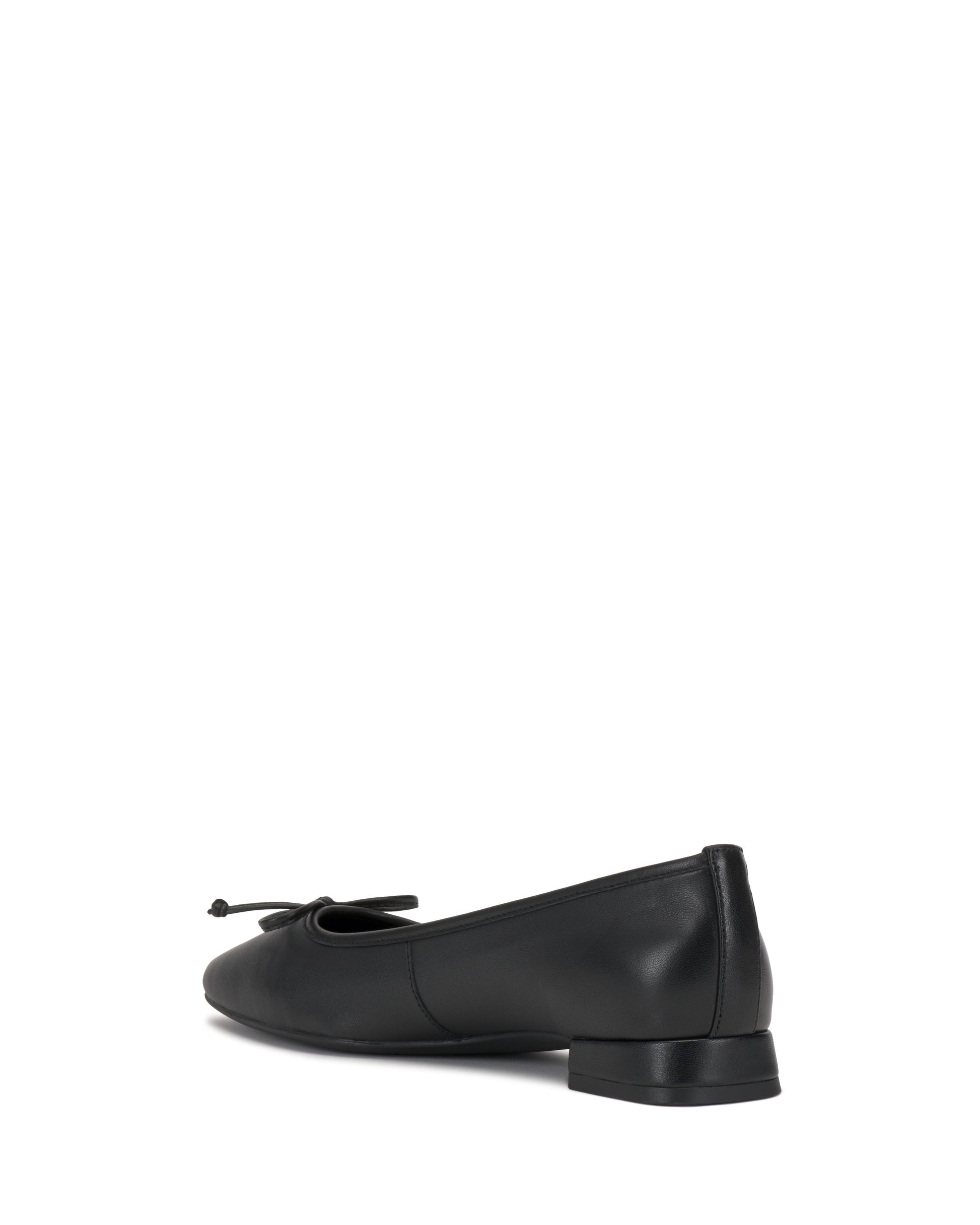 Vince Camuto Jenlea Ballet Flat Black Leather