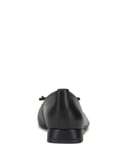 Vince Camuto Jenlea Ballet Flat Black Leather