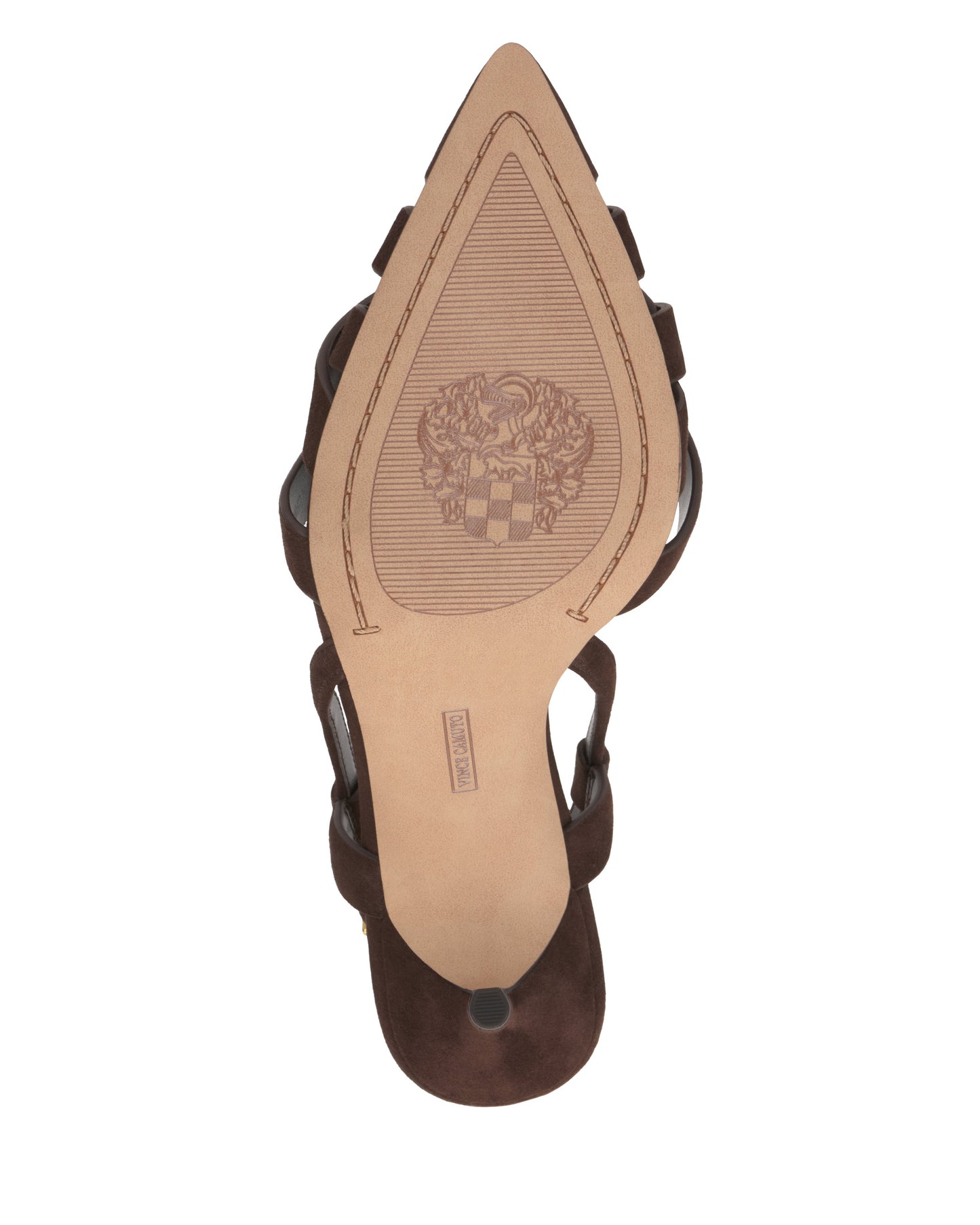 Vince Camuto Marsia Pump Brownie Suede