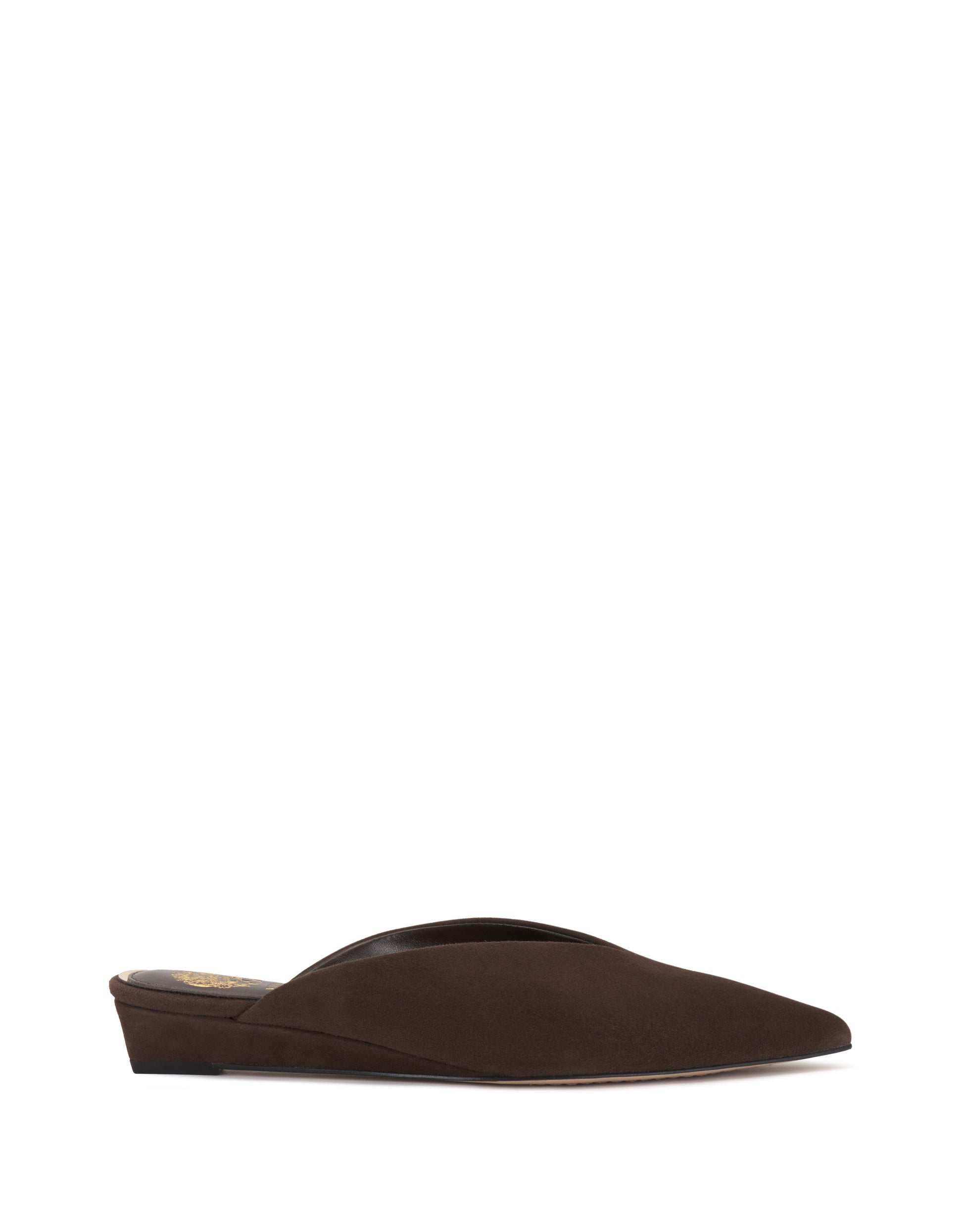 Vince Camuto Vinia Mule Brownie Suede