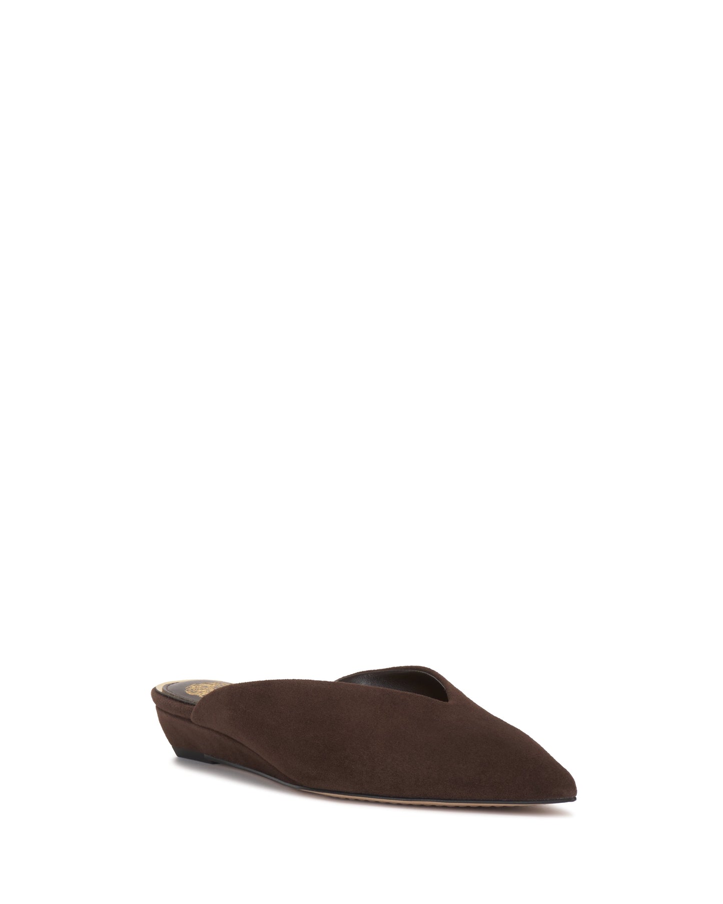 Vince Camuto Vinia Mule Brownie Suede