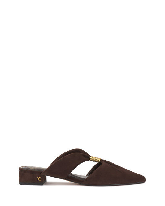 Vince Camuto Vanika Mule Brownie Suede