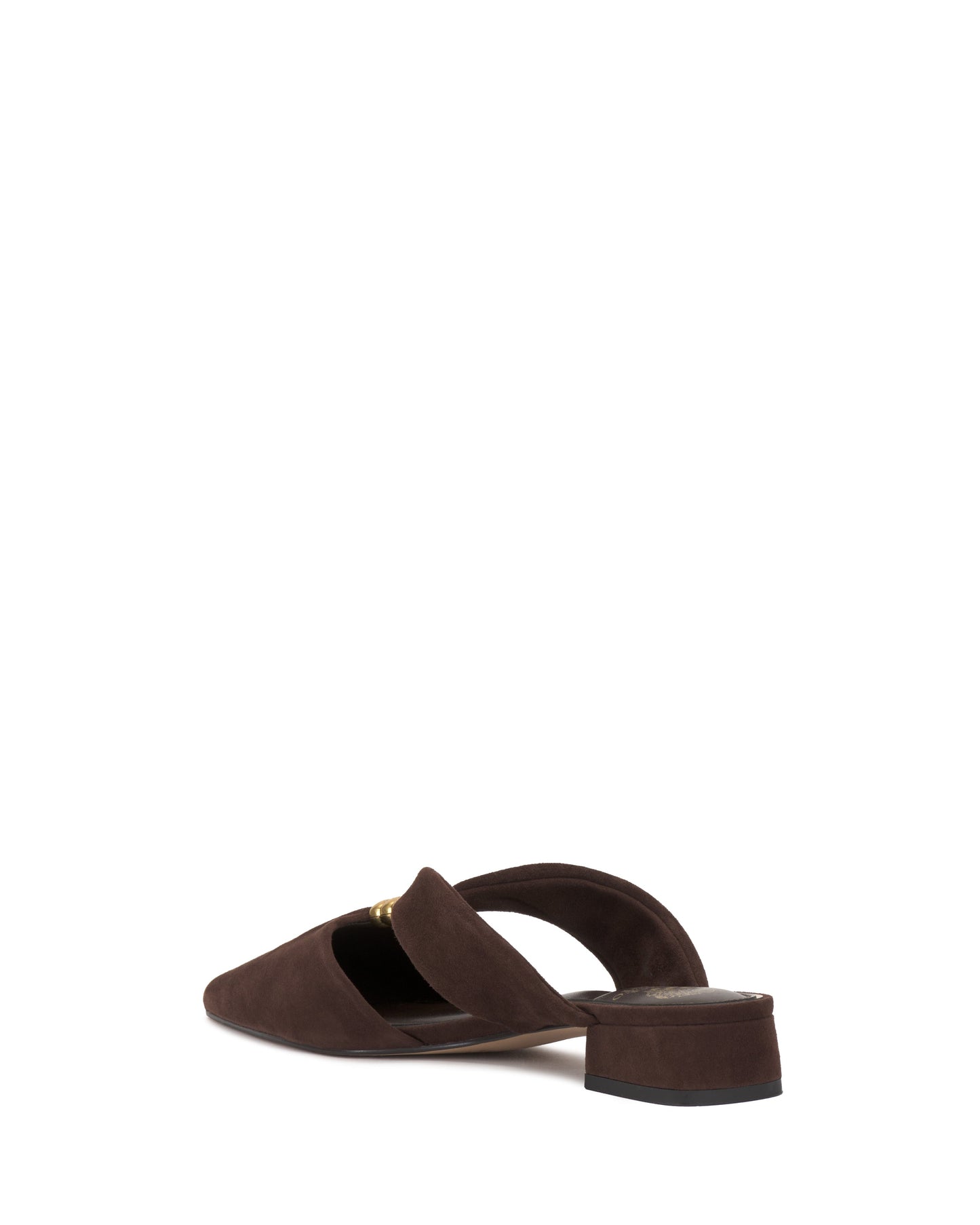 Vince Camuto Vanika Mule Brownie Suede