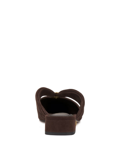 Vince Camuto Vanika Mule Brownie Suede