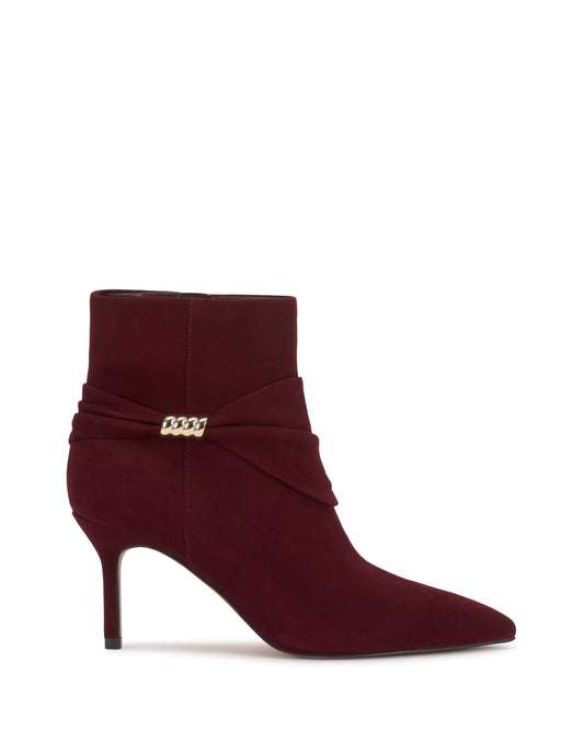Vince Camuto Murlea Bootie Pomegranate Suede