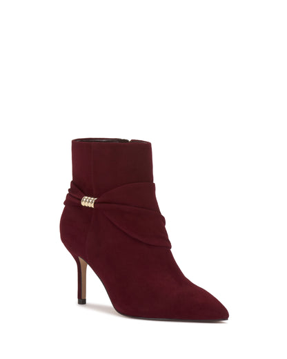 Vince Camuto Murlea Bootie Pomegranate Suede