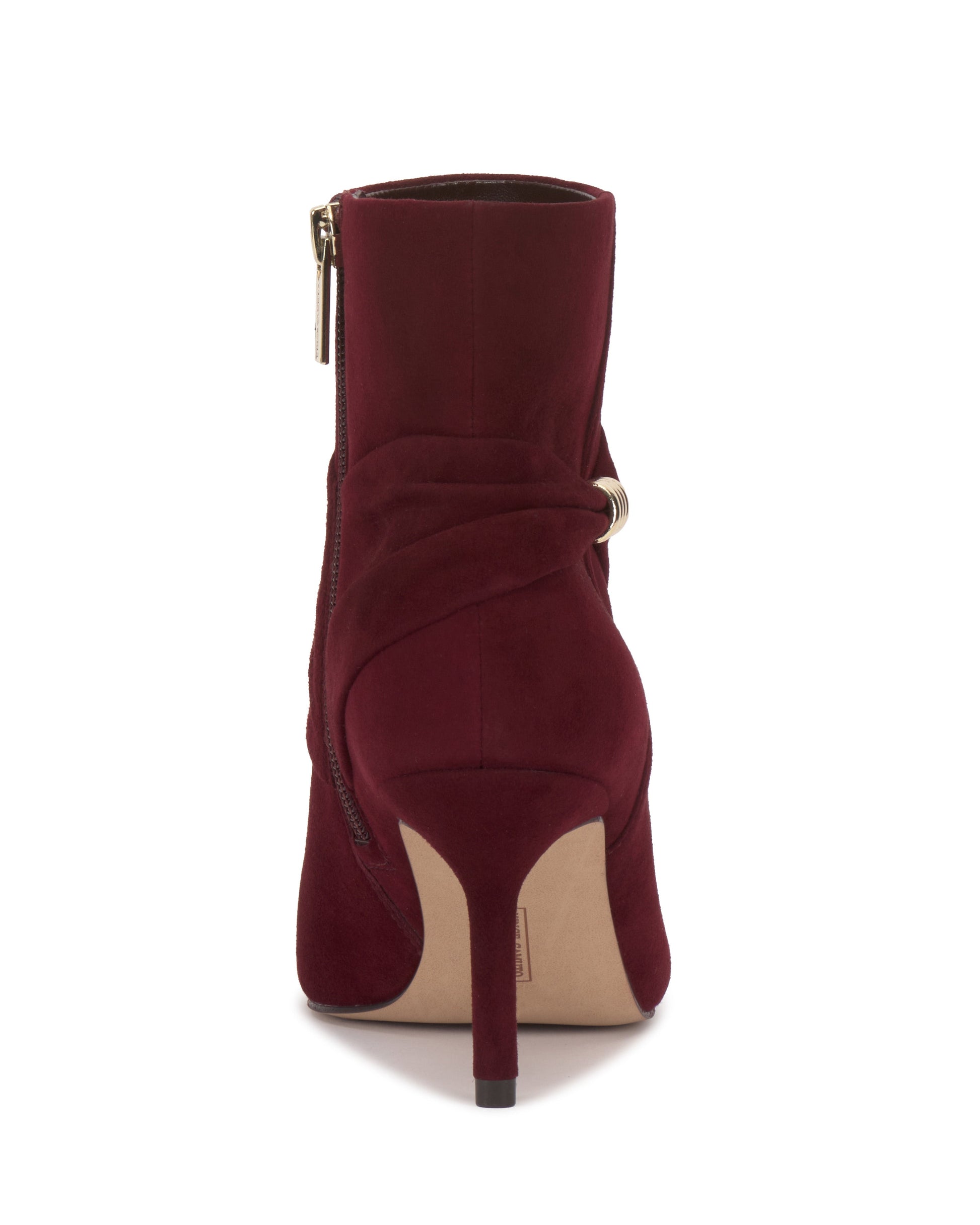 Vince Camuto Murlea Bootie Pomegranate Suede