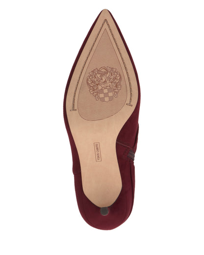Vince Camuto Murlea Bootie Pomegranate Suede