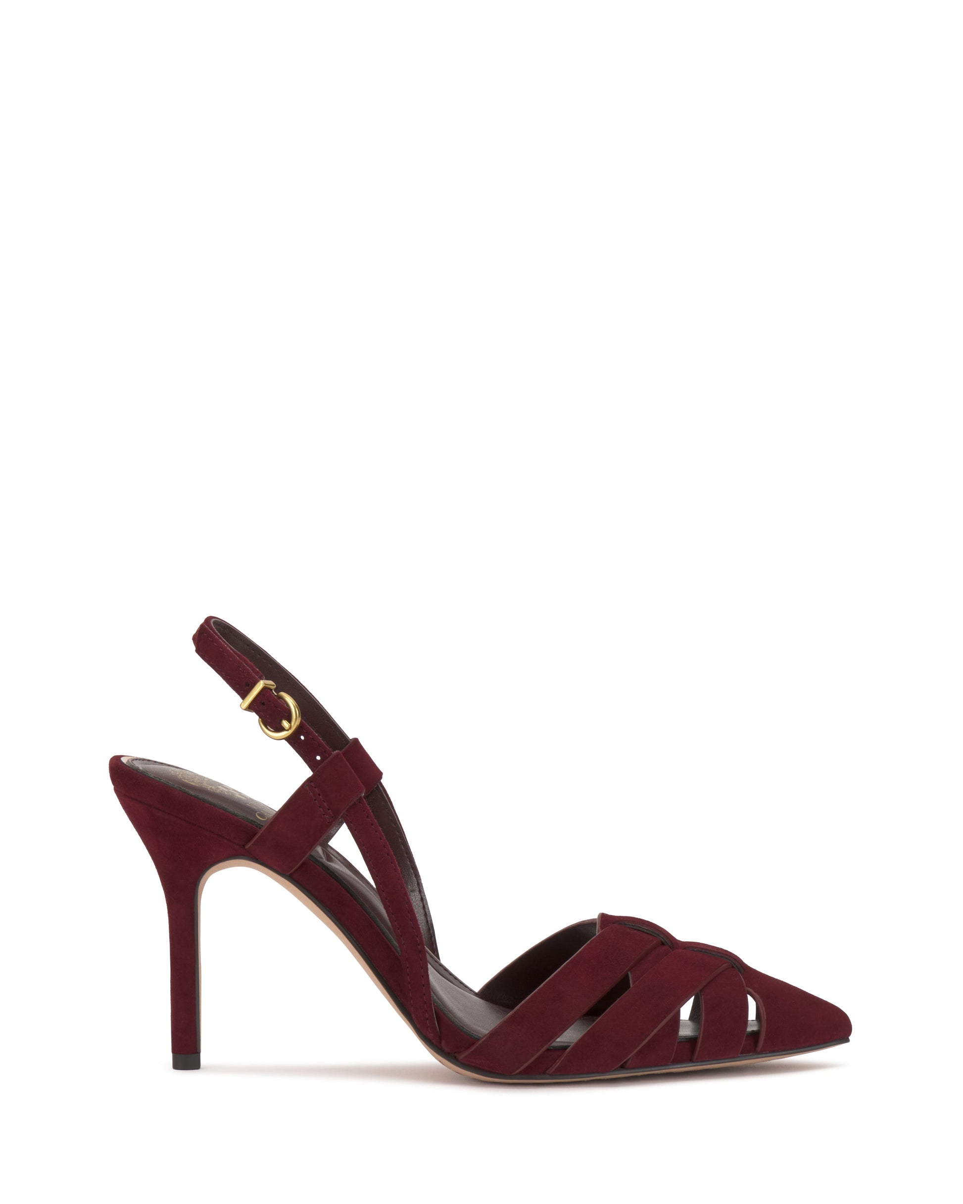 Vince Camuto Marsia Pump Pomegranate Suede