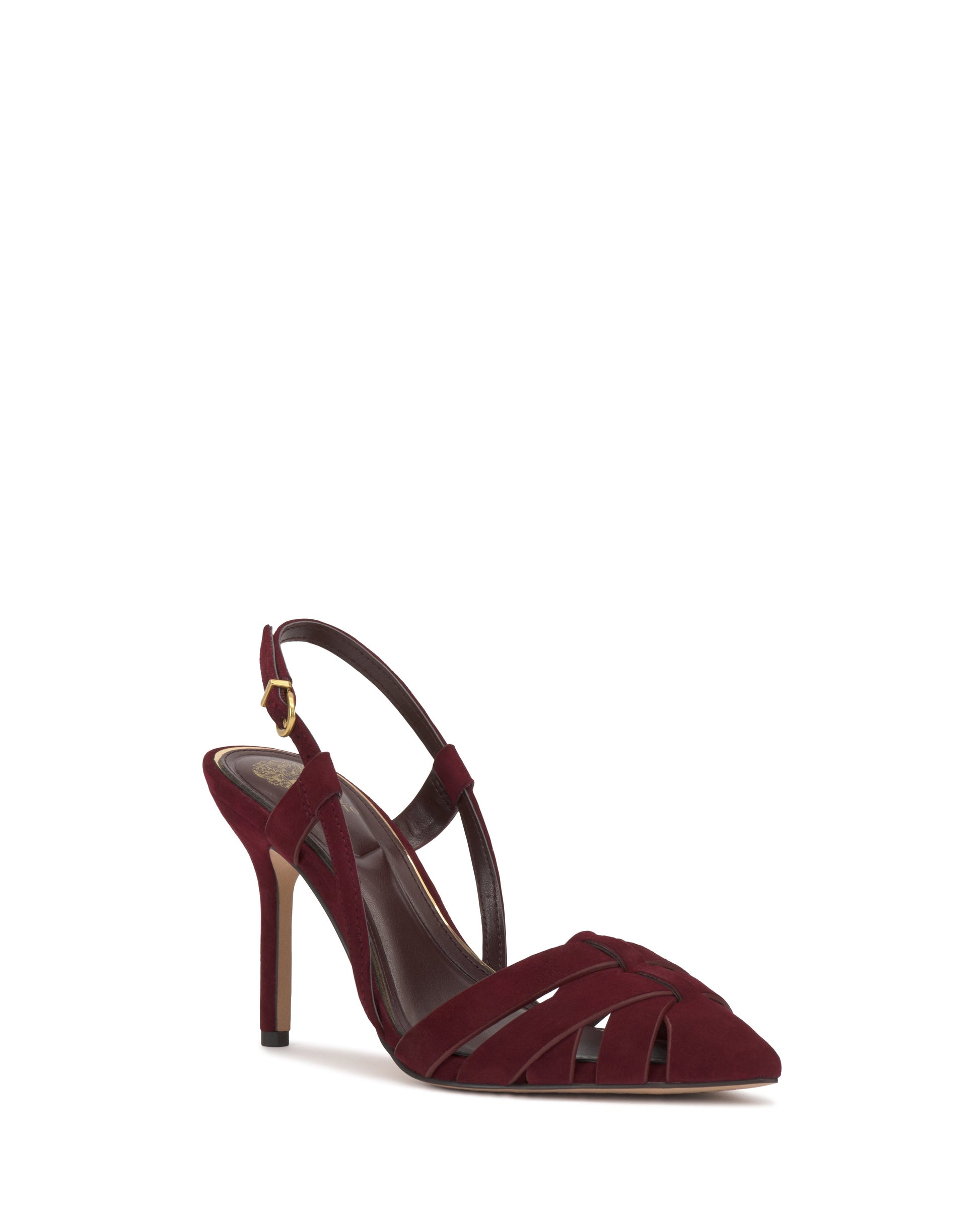 Vince Camuto Marsia Pump Pomegranate Suede