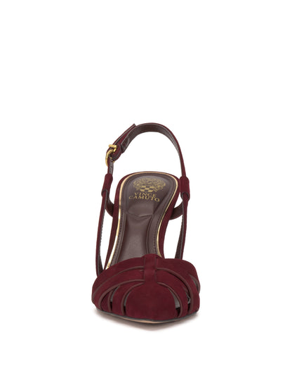 Vince Camuto Marsia Pump Pomegranate Suede