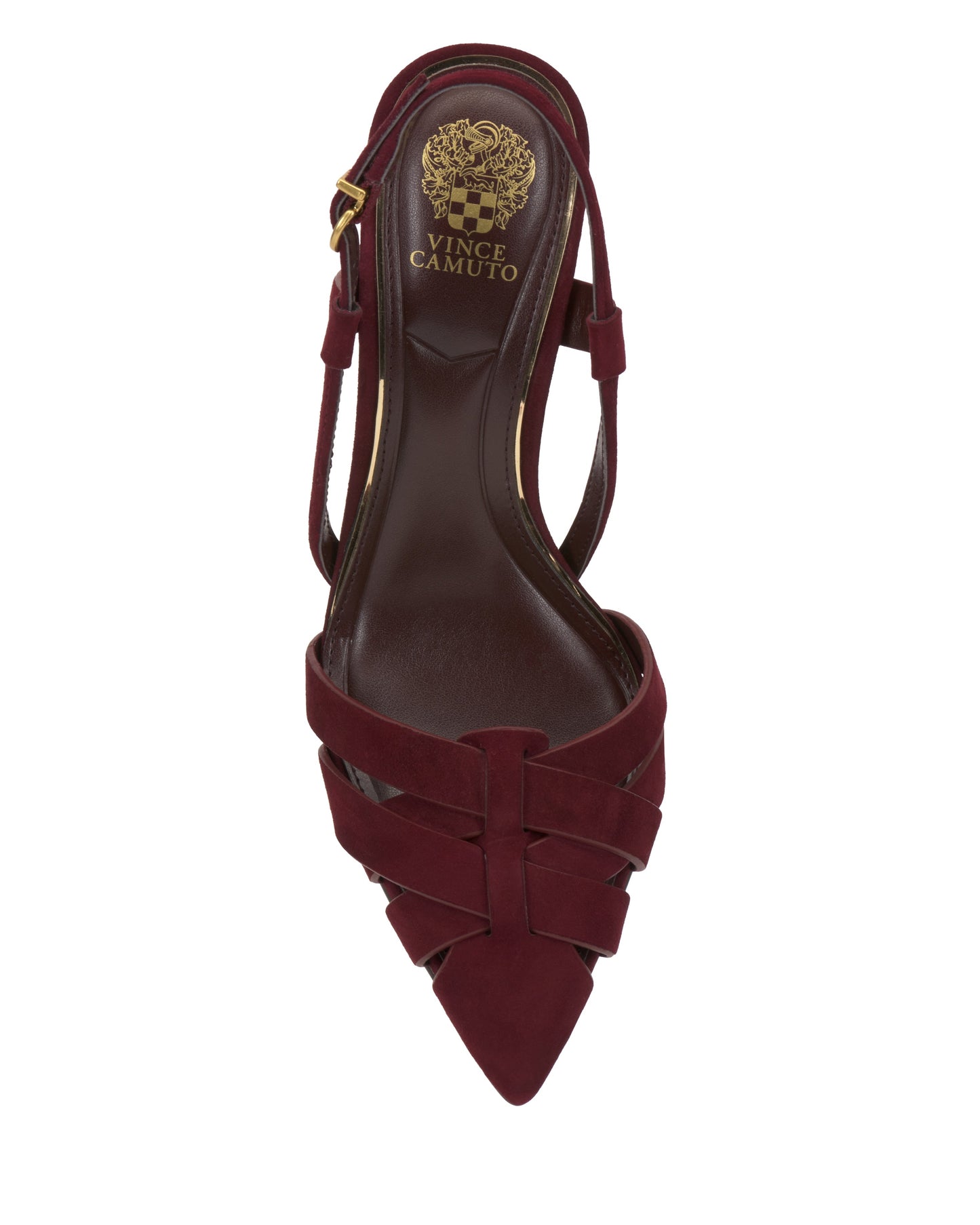 Vince Camuto Marsia Pump Pomegranate Suede