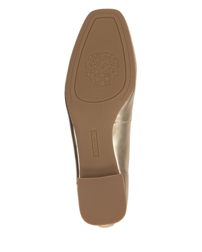 Vince Camuto Jenlea Ballet Flat Egyptian Gold Metallic Leather