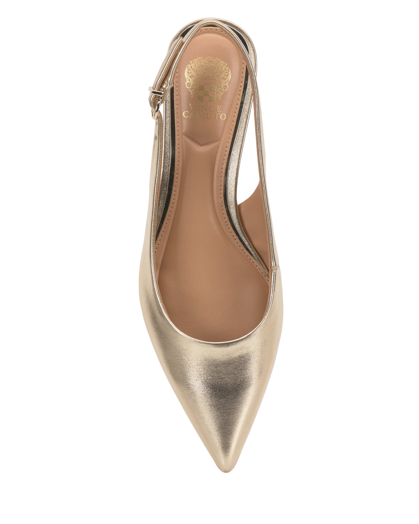 Vince Camuto Valiey Slingback Pump Egyptian Gold
