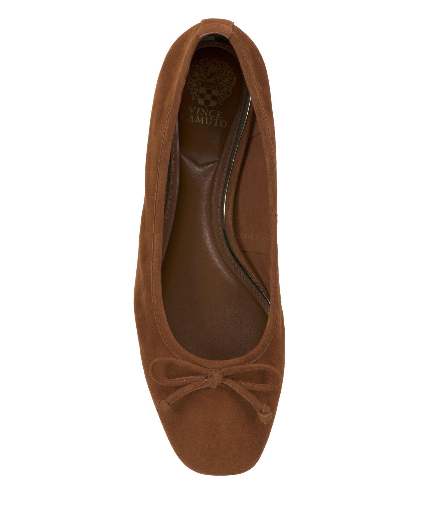 Vince Camuto Jenlea Ballet Flat Burnt Sugar Suede